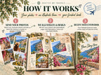 How it works: send your photos, we illustrate and design, you receive your custom book