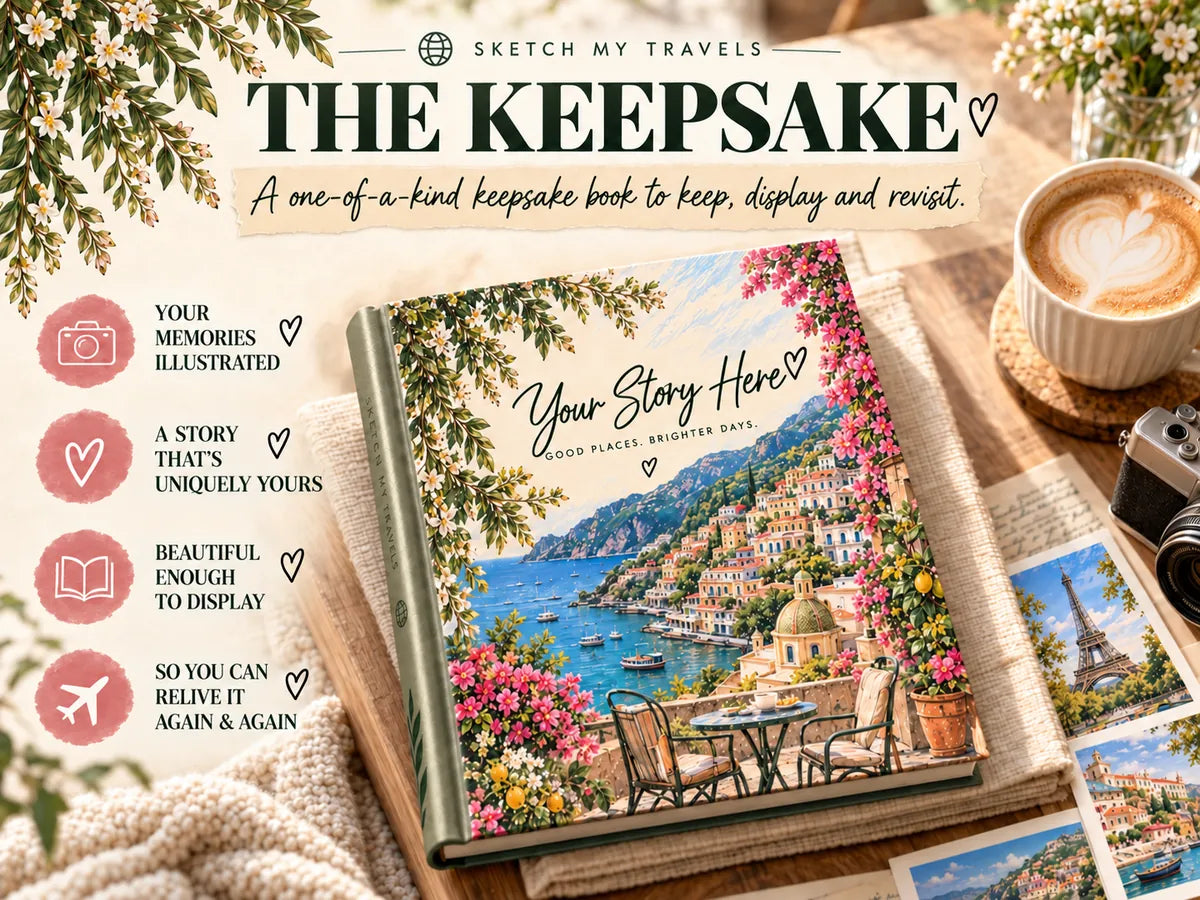The keepsake: a one-of-a-kind book to keep, display and revisit