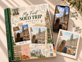 My First Solo Trip book with a photo and its illustration