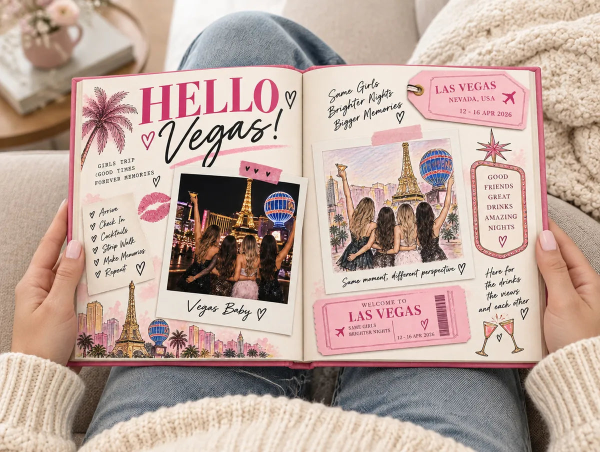 Inside pages of Vegas Bachelorette
